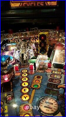 Harley Davidson 1st Edition and Mint Condition Pinball Machine Perfect Gift