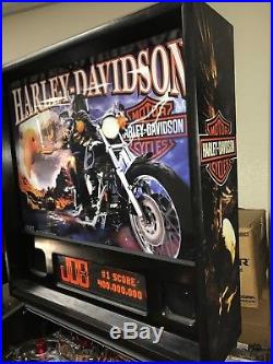 Harley Davidson, Huo, Stern Full Size Pinball Machine- Nice & Working 100% Calif