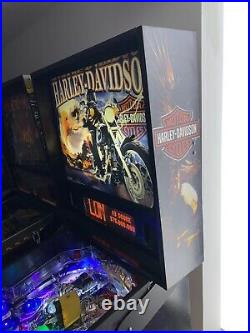 Harley Davidson Machine Stern Pinball Machine LEDs Free Shipping