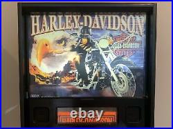 Harley Davidson Pinball Machine 1st Edition Mint Condition