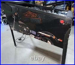 Harley Davidson Pinball Machine Sega Stern Free Shipping 1999 LEDS