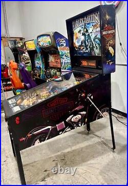Harley Davidson Pinball Machine by Stern