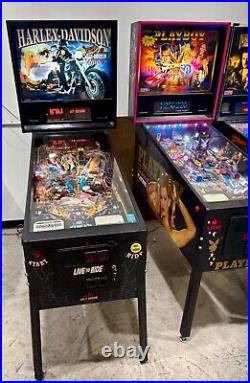 Harley Davidson Pinball Machine by Stern
