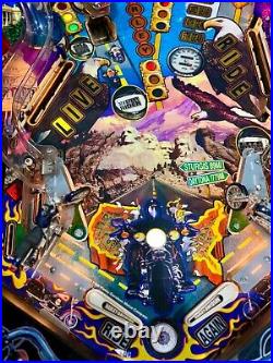 Harley Davidson Pinball Machine by Stern