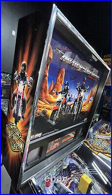 Harley Davidson Third Edition Pinball Machine Sega Stern Free Shipping 2005 LEDS