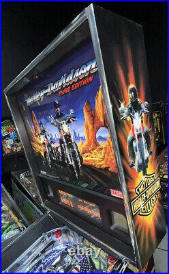 Harley Davidson Third Edition Pinball Machine Sega Stern Free Shipping 2005 LEDS