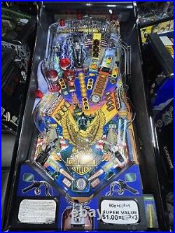 Harley Davidson Third Edition Pinball Machine Sega Stern Free Shipping 2005 LEDS