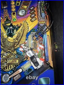 Harley Davidson Third Edition Pinball Machine Sega Stern Free Shipping 2005 LEDS