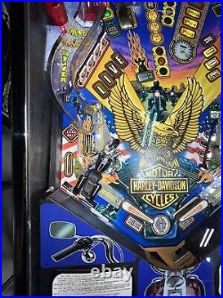 Harley Davidson Third Edition Pinball Machine Sega Stern Free Shipping 2005 LEDS