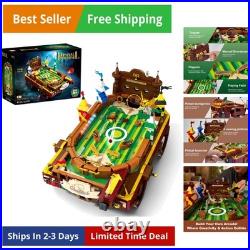 Harry Pinball Machine Building Sets for Adults, Motorized Arcade Board Game w