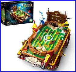 Harry Pinball Machine Building Sets for Adults, Motorized Arcade Board Game w