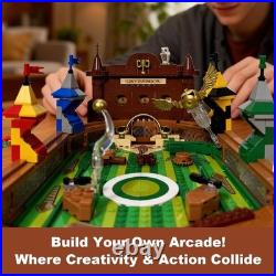 Harry Pinball Machine Building Sets for Adults, Motorized Arcade Board Game w