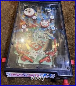 Hasbro Monopoly Electronic Pinball Machine Game Vintage 2000 (Has The Legs)