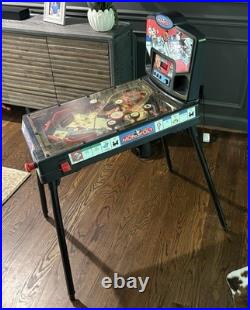 Hasbro Monopoly Tabletop Pinball Machine Game 2000 TESTED with Legs & Power Cord