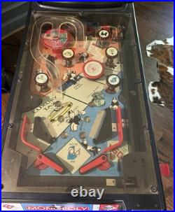 Hasbro Monopoly Tabletop Pinball Machine Game 2000 TESTED with Legs & Power Cord