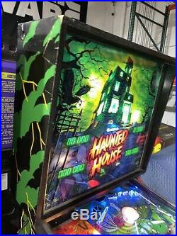 Haunted House By Gottlieb 1982 Original Pinball Machine LEDs Free Shipping
