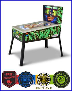 Haunted House3D Digital Pinball Machine, 12-In-1 Gottlieb Titles, 77000