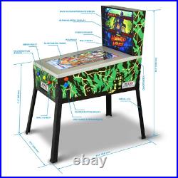 Haunted House3D Digital Pinball Machine, 12-In-1 Gottlieb Titles, 77000