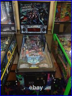 Heavy Metal Pinball Machine By Stern Rare Game