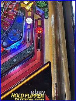 High Speed Pinball Machine Leds Professional Techs Nice Playfield 1986