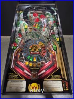 High Speed Pinball Machine Williams 1986 Orange County Pinballs FREE SHIPPING