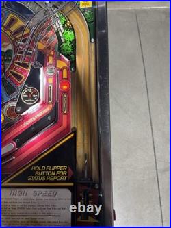 High Speed Pinball Machine Williams 1986 Orange County Pinballs FREE SHIPPING