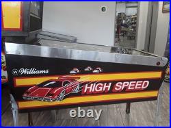 High Speed Pinball Machine by Williams