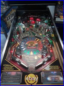 High Speed Pinball Machine by Williams