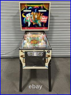 Hokus Pokus Pinball Machine By Bally 1975 FREE SHIPPING Orange County Pinballs