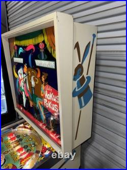 Hokus Pokus Pinball Machine By Bally 1975 FREE SHIPPING Orange County Pinballs