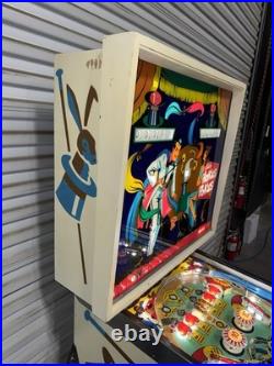 Hokus Pokus Pinball Machine By Bally 1975 FREE SHIPPING Orange County Pinballs