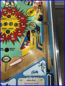 Hokus Pokus Pinball Machine By Bally 1975 FREE SHIPPING Orange County Pinballs
