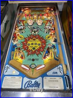 Hokus Pokus Pinball Machine Coin Op Bally 1975 Free Shipping