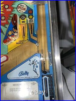 Hokus Pokus Pinball Machine Coin Op Bally 1975 Free Shipping