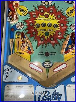 Hokus Pokus Pinball Machine Coin Op Bally 1975 Free Shipping