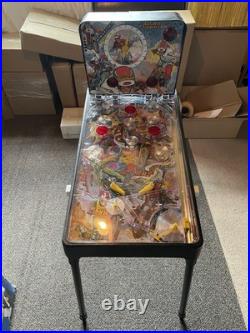Home Pinball Machine 4ft Tested Working New Rima Gran Flipperball Electrico
