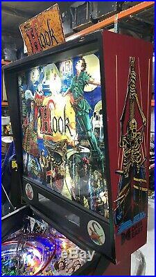 Hook Pinball Machine By Data East Robin Williams Peter Pan Pirates