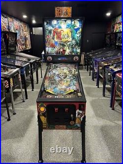 Hook Pinball Machine Data East 1992 Orange County Pinballs Free Shipping Pirates