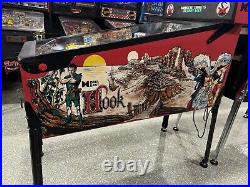 Hook Pinball Machine Data East 1992 Orange County Pinballs Free Shipping Pirates