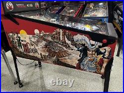 Hook Pinball Machine Data East 1992 Orange County Pinballs Free Shipping Pirates