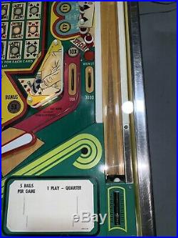 Hot Hand Pinball Machine Stern 1979 Coin Op Rare Free Shipping
