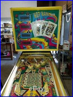 Hot Hand Pinball machine By STERN