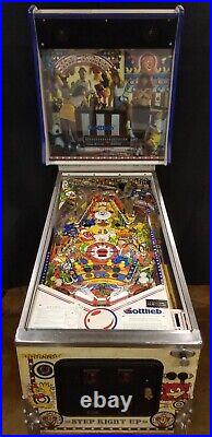 Hot Shots Pinball Machine (Gottlieb) 1989 RESTORED