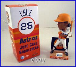 Houston Astros bobble heads 2008-2010 set of 8 withboxes inc Biggio, Bagwell, Ryan