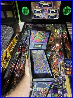 Huge 1/6 Scale Teenage Mutant Ninja Turtles Pinball Machine Model TMNT