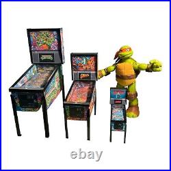 Huge 1/6 Scale Teenage Mutant Ninja Turtles Pinball Machine Model TMNT