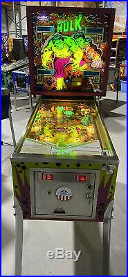 Hulk By Gottlieb 1979 Original Pinball Machine LEDs Free Shipping