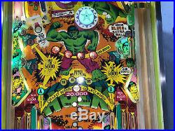 Hulk By Gottlieb 1979 Original Pinball Machine LEDs Free Shipping