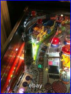 Hurricane Pinball Machine by Williams Fully Refurbished With LED Lighting