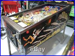 Hurricane Pinball Machine by Williams LEDs Original 1991 Free shipping